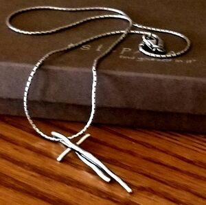 Silpada Sterling Silver Cross Necklace
